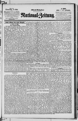 National-Zeitung vom 12.05.1892