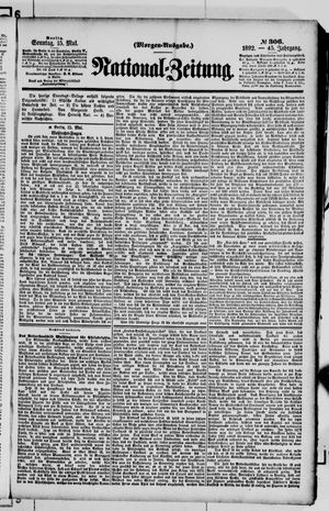 Nationalzeitung vom 15.05.1892