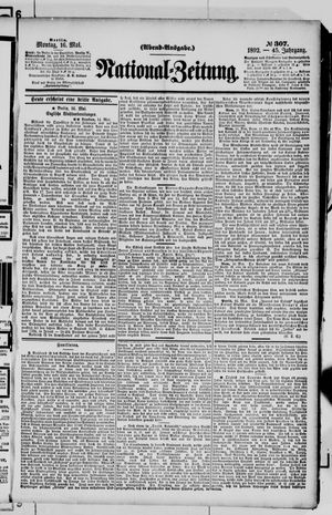 Nationalzeitung on May 16, 1892