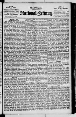 National-Zeitung vom 03.06.1892