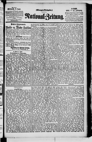 Nationalzeitung on Jun 8, 1892