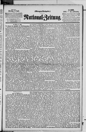 Nationalzeitung vom 08.07.1892