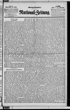 Nationalzeitung vom 16.07.1892