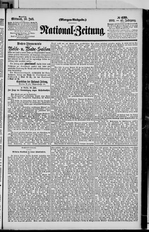 National-Zeitung vom 20.07.1892