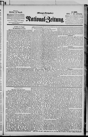National-Zeitung vom 12.08.1892