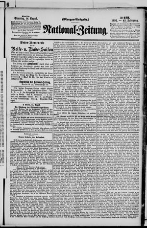National-Zeitung vom 14.08.1892