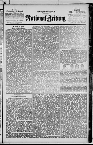 National-Zeitung vom 18.08.1892