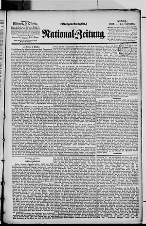 National-Zeitung vom 05.10.1892