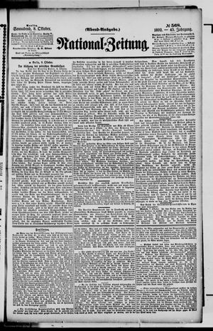 National-Zeitung vom 08.10.1892