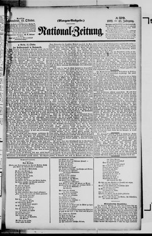 National-Zeitung vom 15.10.1892