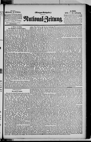National-Zeitung vom 19.10.1892