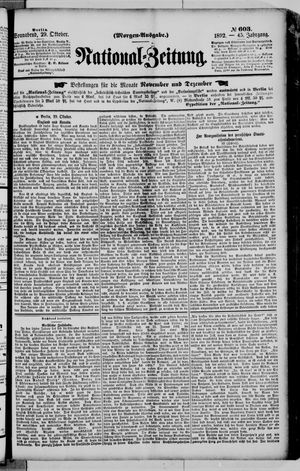 National-Zeitung vom 29.10.1892
