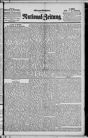 National-Zeitung vom 16.11.1892