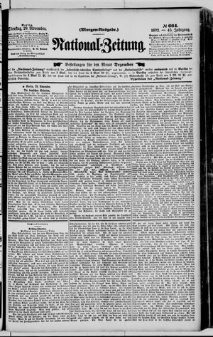 National-Zeitung vom 29.11.1892