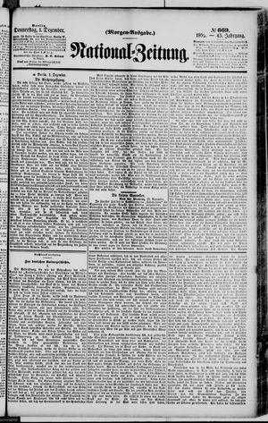 National-Zeitung vom 01.12.1892