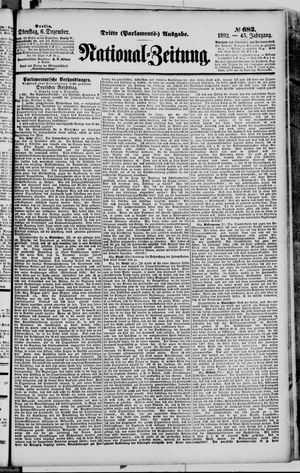 National-Zeitung vom 06.12.1892