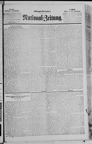 National-Zeitung vom 09.12.1892