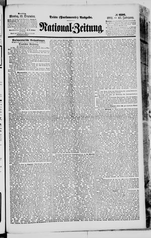 National-Zeitung vom 12.12.1892