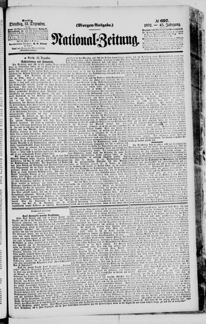 National-Zeitung vom 13.12.1892