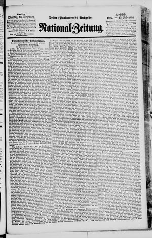 National-Zeitung vom 13.12.1892