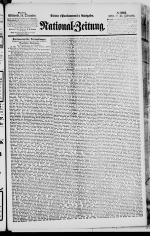 National-Zeitung vom 14.12.1892