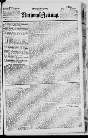 National-Zeitung vom 15.12.1892