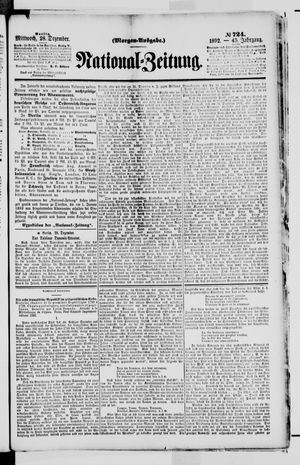 National-Zeitung vom 28.12.1892
