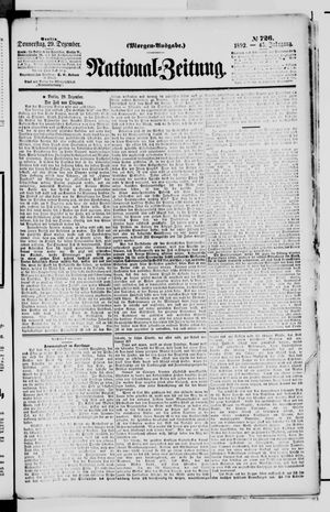 National-Zeitung vom 29.12.1892