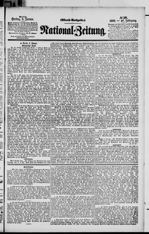 Nationalzeitung vom 06.01.1893