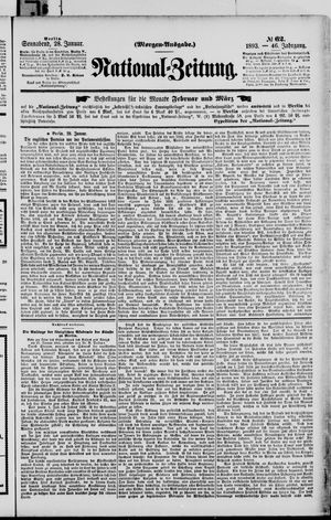 Nationalzeitung on Jan 28, 1893