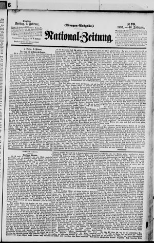 Nationalzeitung on Feb 3, 1893