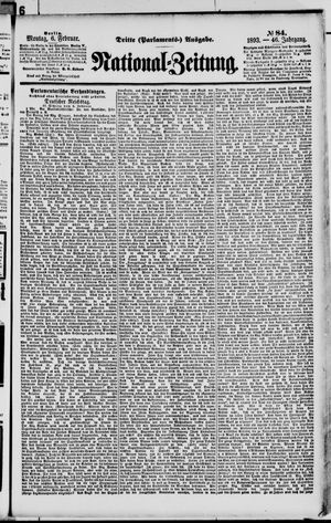 Nationalzeitung on Feb 6, 1893