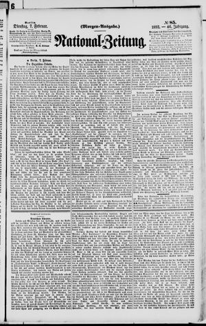 Nationalzeitung on Feb 7, 1893