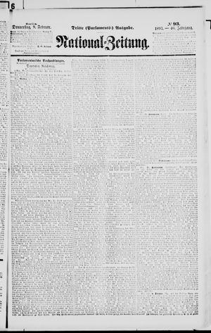 Nationalzeitung on Feb 9, 1893