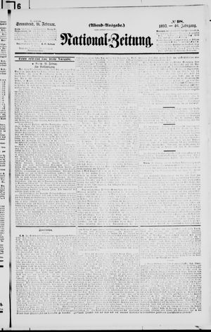 National-Zeitung vom 11.02.1893