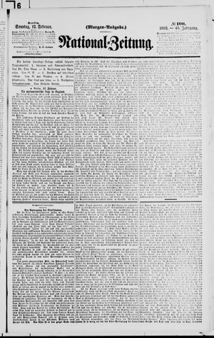 Nationalzeitung on Feb 12, 1893