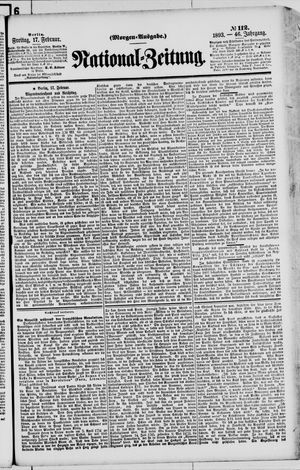Nationalzeitung vom 17.02.1893