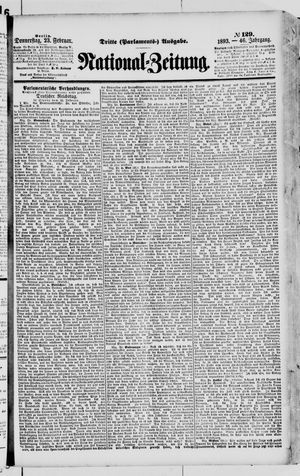 Nationalzeitung on Feb 23, 1893
