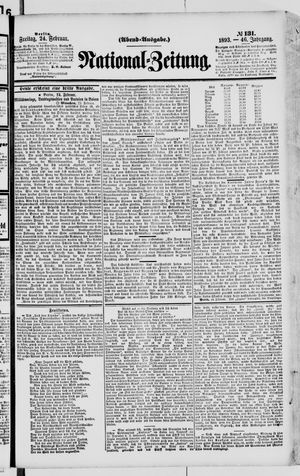 Nationalzeitung vom 24.02.1893