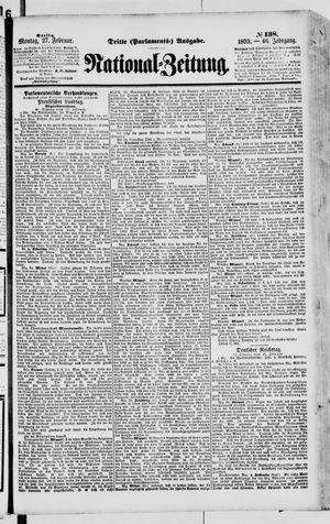 Nationalzeitung on Feb 27, 1893