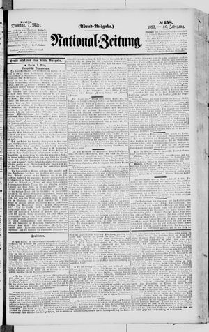 Nationalzeitung vom 07.03.1893