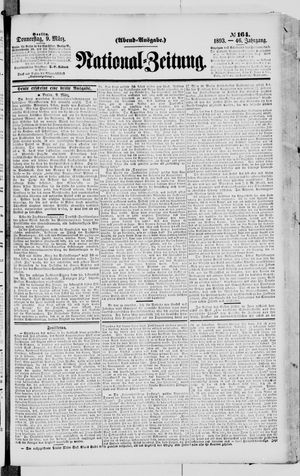 Nationalzeitung vom 09.03.1893