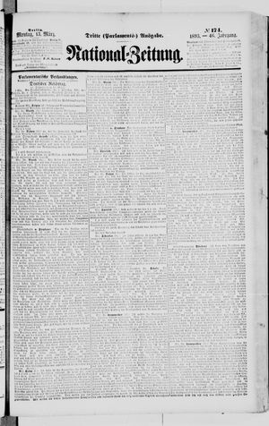 Nationalzeitung vom 13.03.1893