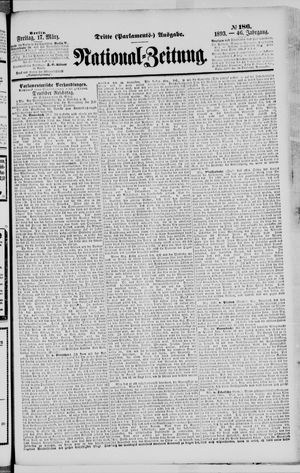 Nationalzeitung vom 17.03.1893