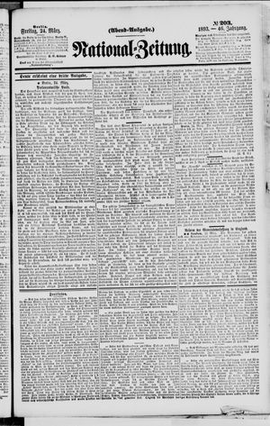 Nationalzeitung vom 24.03.1893