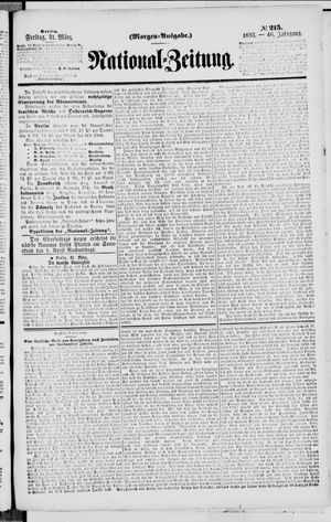 National-Zeitung vom 31.03.1893