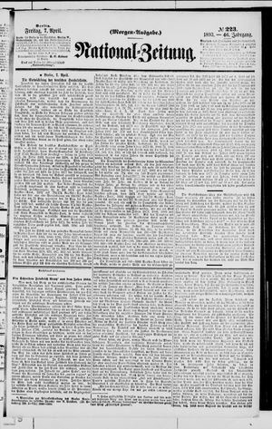 Nationalzeitung on Apr 7, 1893