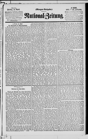 National-Zeitung vom 14.04.1893