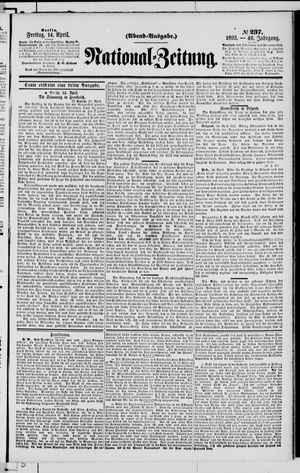 National-Zeitung vom 14.04.1893