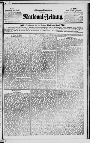 Nationalzeitung on Apr 26, 1893